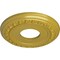 Ekena Millwork Jackson Ceiling Medallion (Fits Canopies up to 7 3/8"), 12 1/4"OD x 4"ID x 1 1/8"P, Rich Gold CM12JARGS - alternate 5